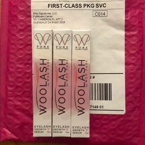 3 Woolash by Woo Pure eyelash growth serums
